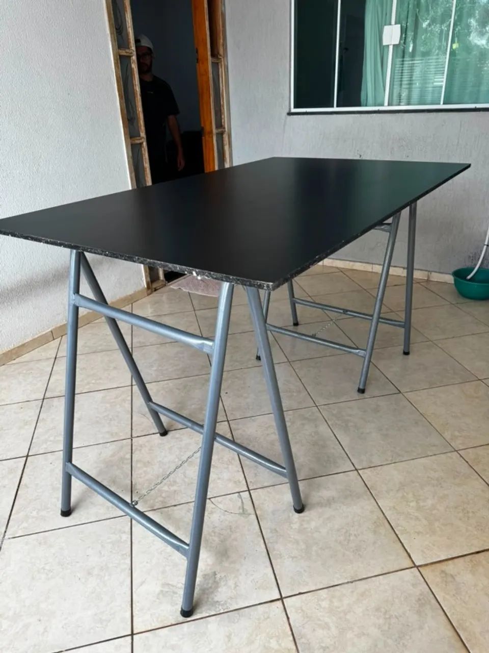 2 cavaletes e 1 placa mdf  - Foto 3