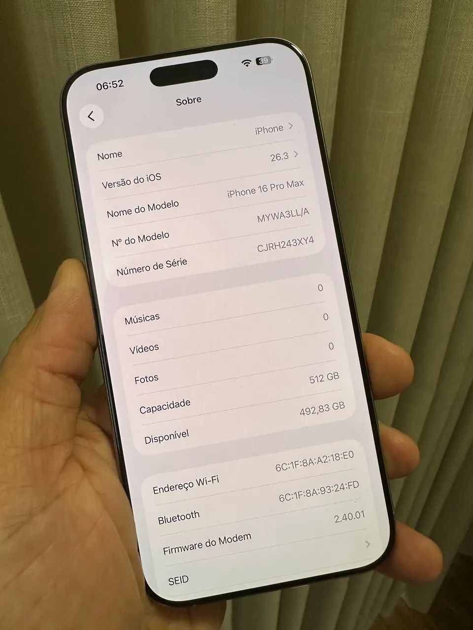 iPhone 16 Pro Max 512 Gb -Bateria 100% 191 ciclos  - Foto 4