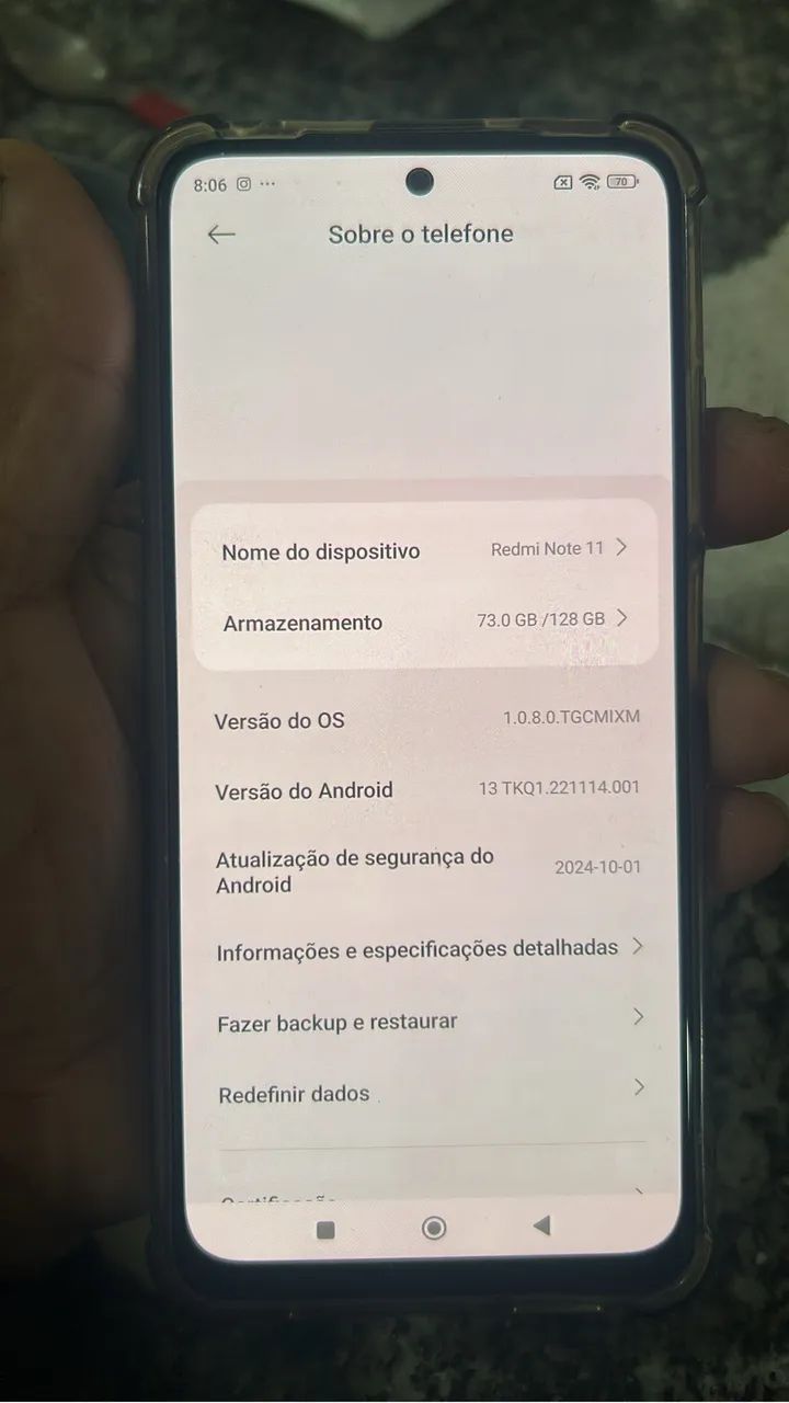 Celular xiaomi 11