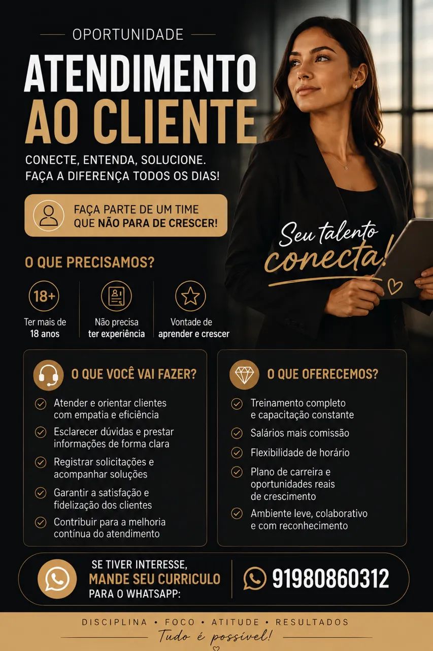 Atendimento ao cliente 