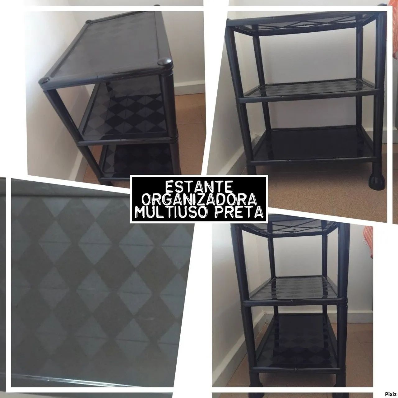 Estante multiuso de 3 andares  - Foto 4