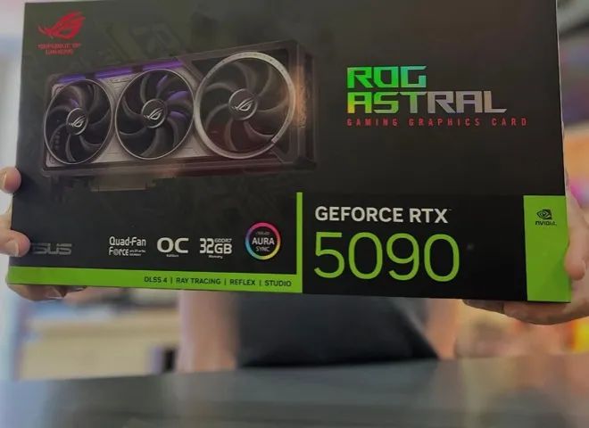 Placa de vídeo Nvidia Rog Astral 5090  GeForce RTX Lacrada com nota fiscal  - Foto 2