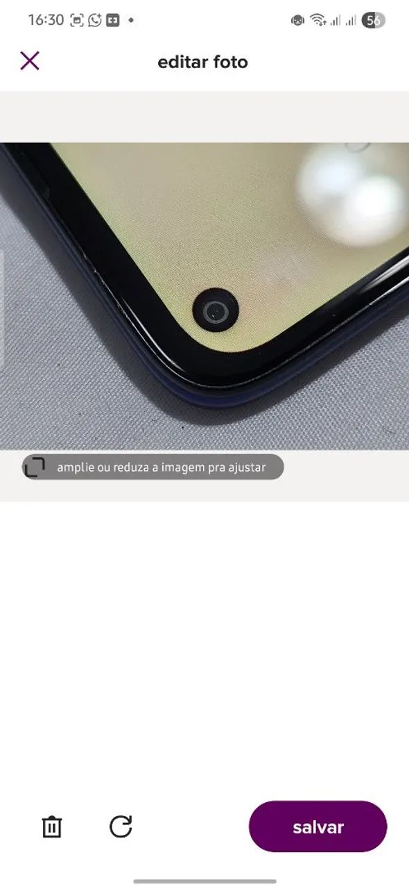 Moto g8 power 64gb azul lindo