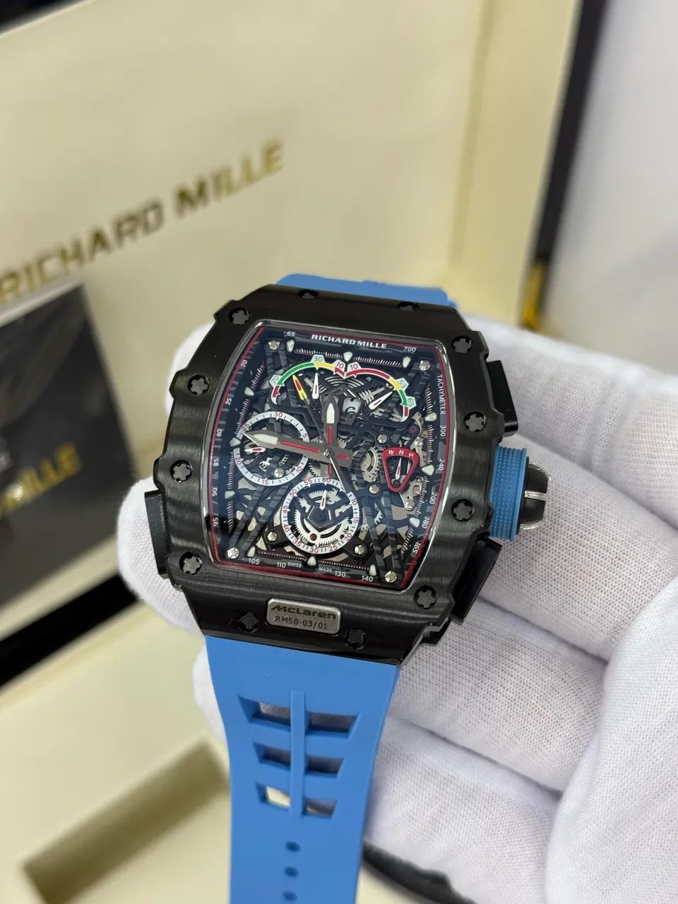 Relógio Richard Mille McLaren Automático  - Foto 5