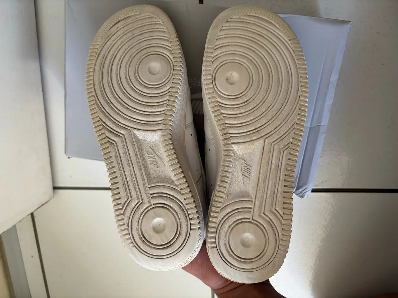 Tênis Nike air force 1 ?07 branco  - Foto 5