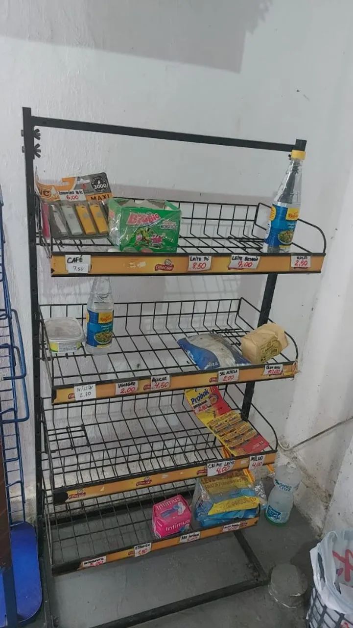 Estante expositora
