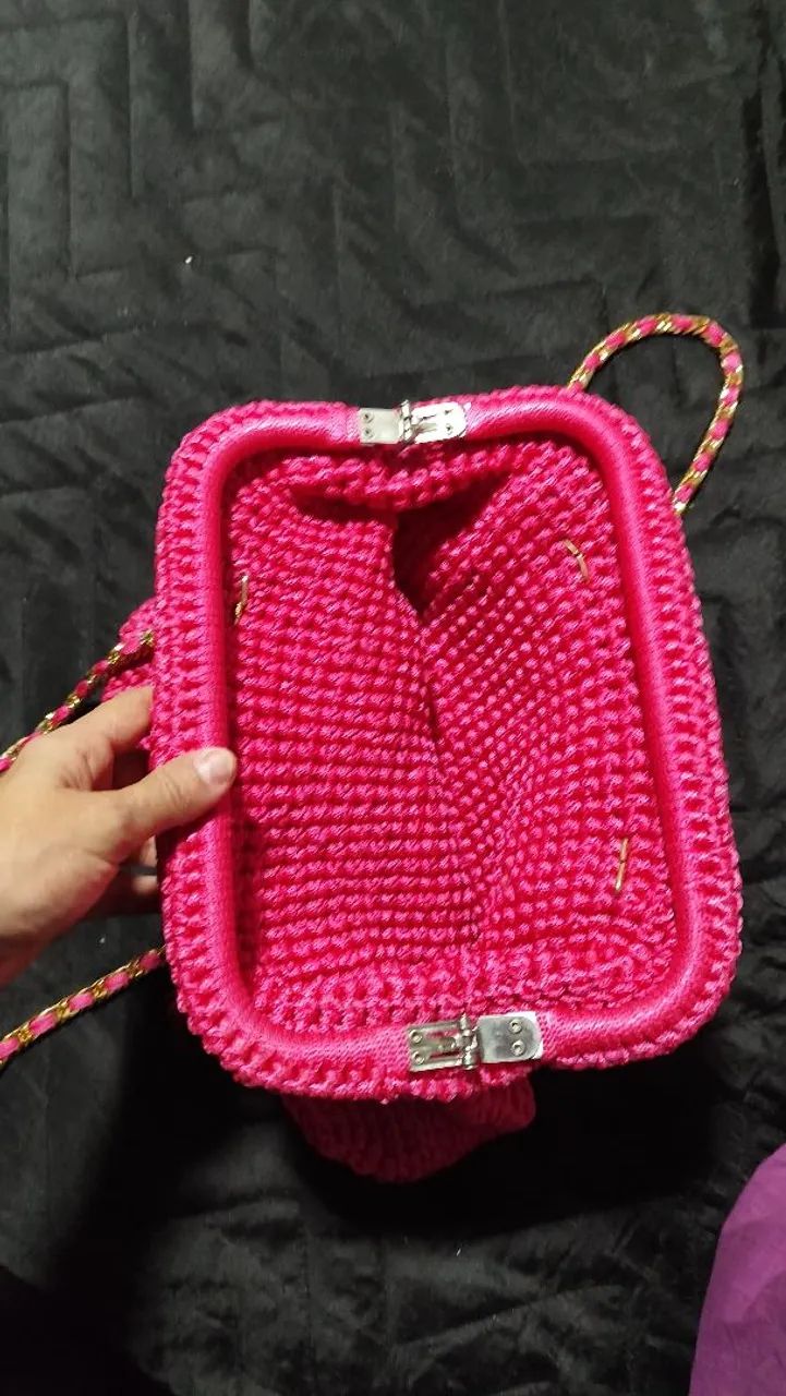 Bolsa crochê - Foto 2