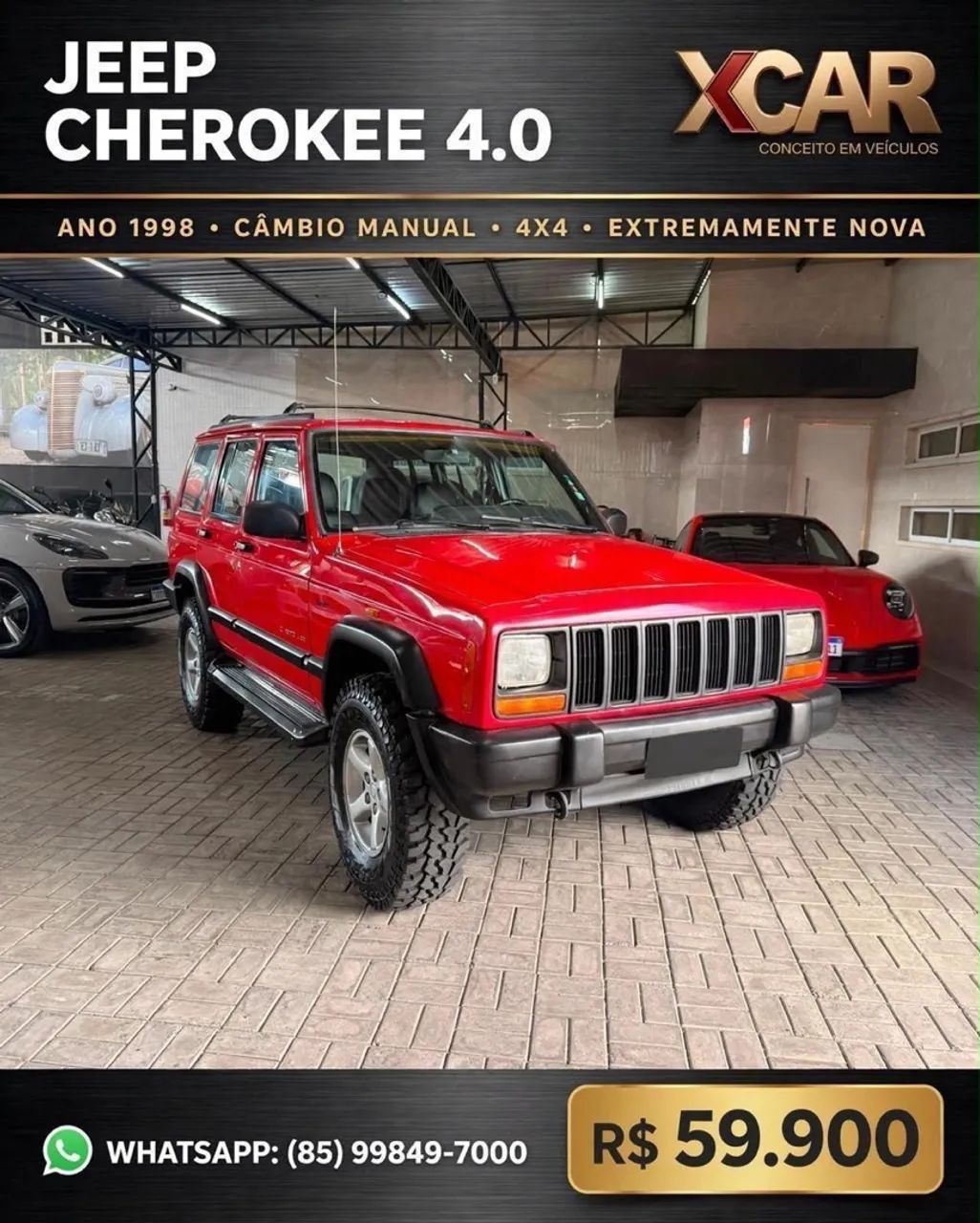 Jeep Cherokee Sport 4.0 Mec./aut. 1998
