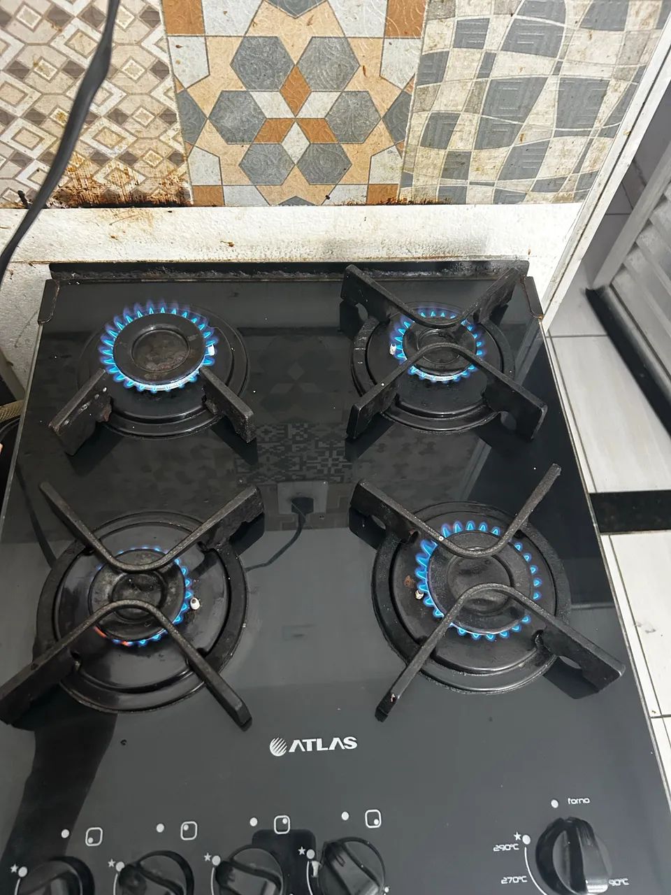 Fogão mesa de vidro elétrico  - Foto 4