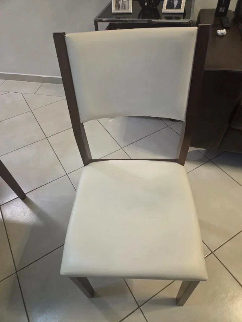 Mesa de jantar quadrada 1x1m - Foto 4