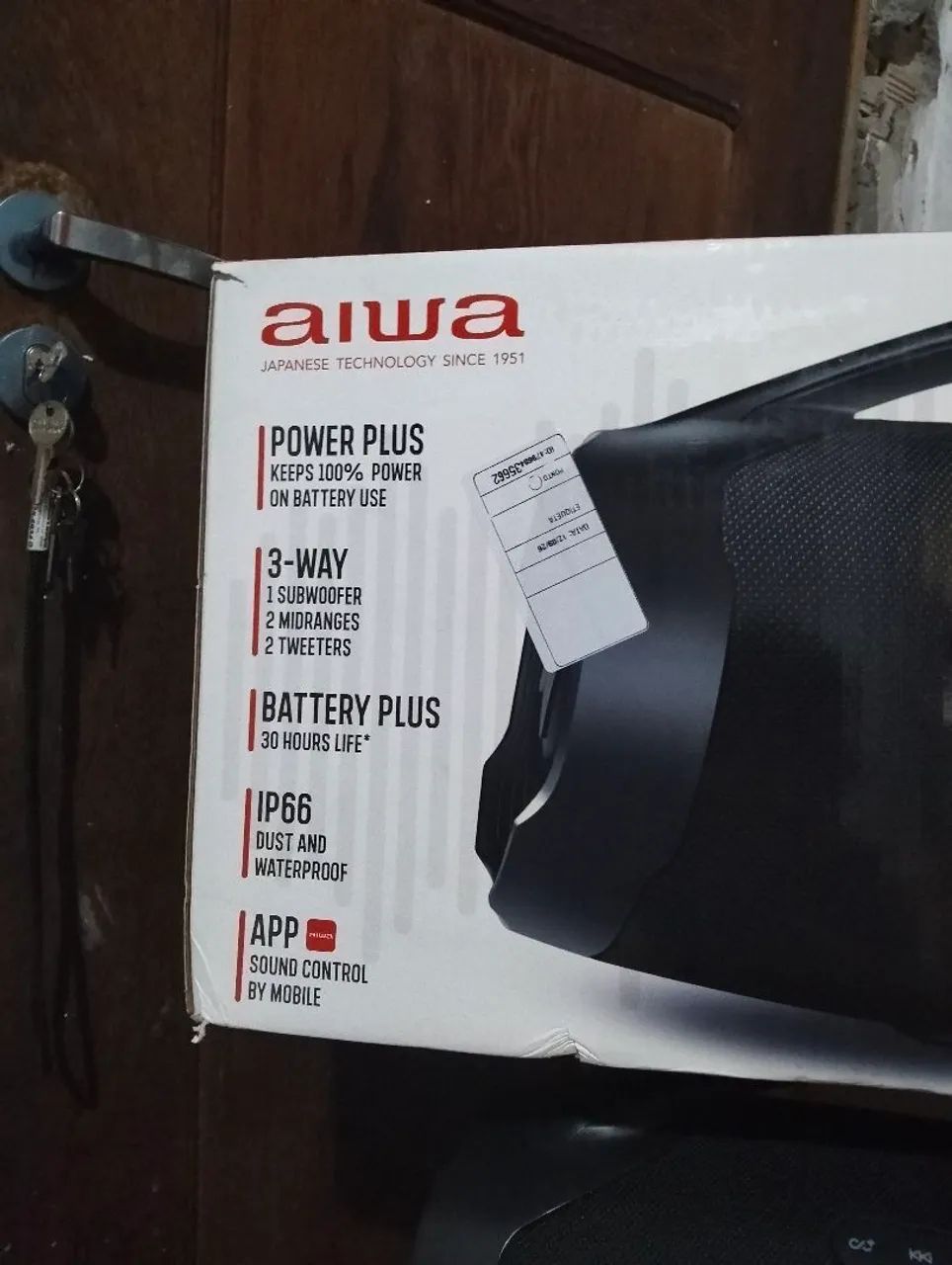 Cx de som aywa  200 watts com NF  - Foto 4