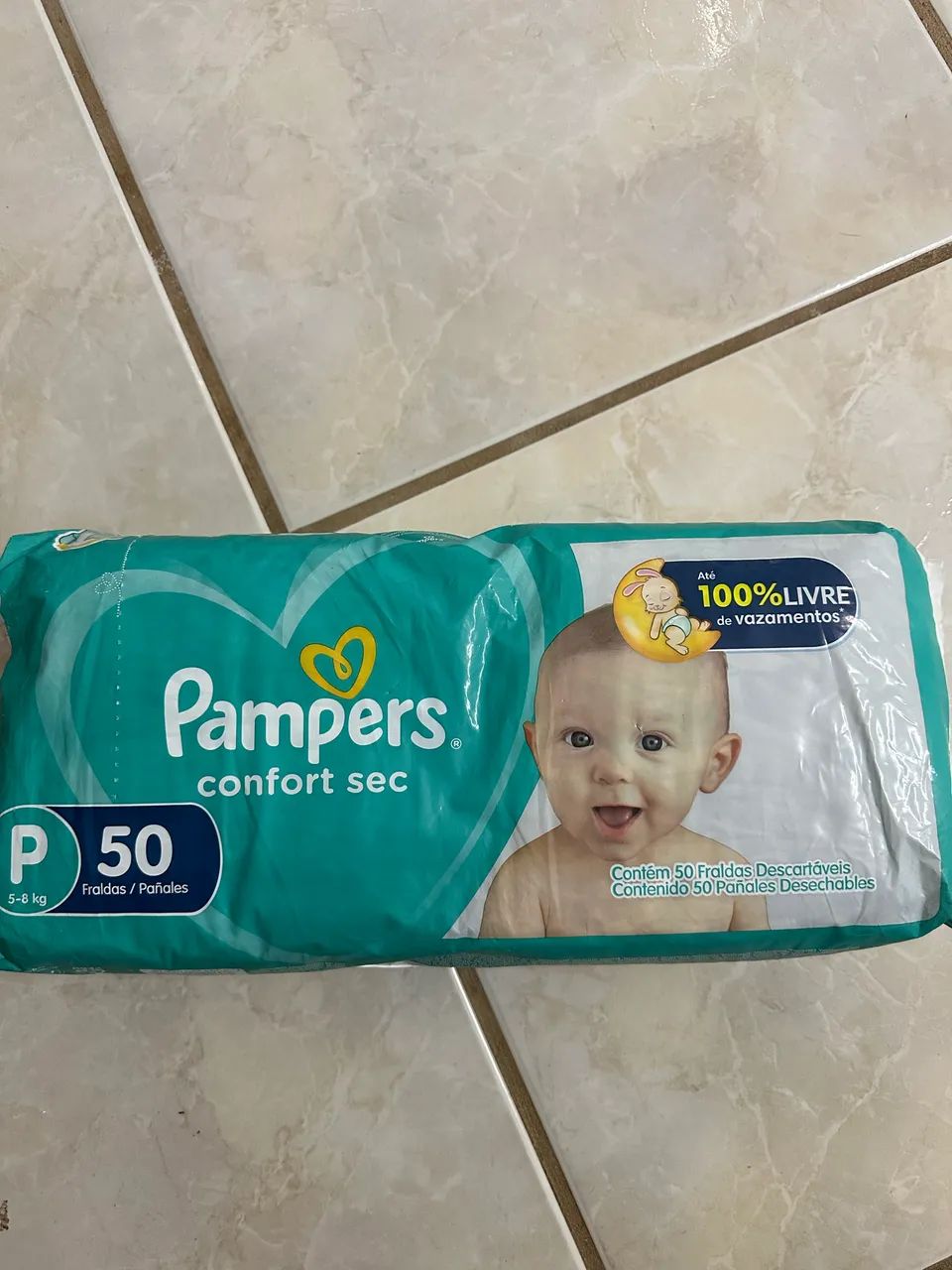 Fralda Pampers Confort Sec P - Foto 2