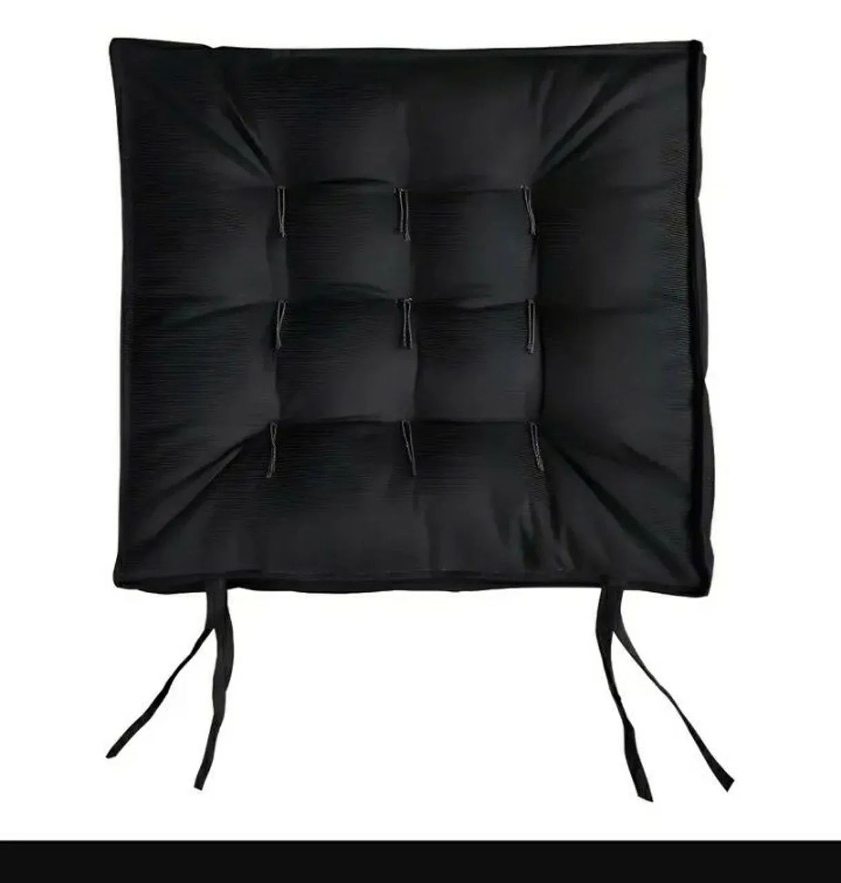 Almofadas futon Preto e Marrom e Azul, tam. 40x40 tecido grosso 30% algodão.