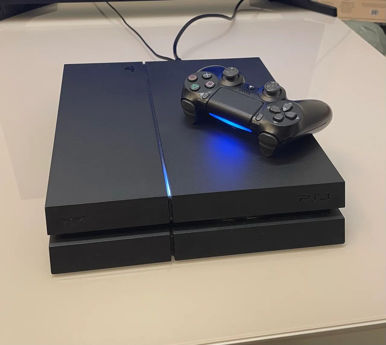 Ps4 500GB - Jogos de Vídeo Game - Santa Tereza do Oeste 1503221069