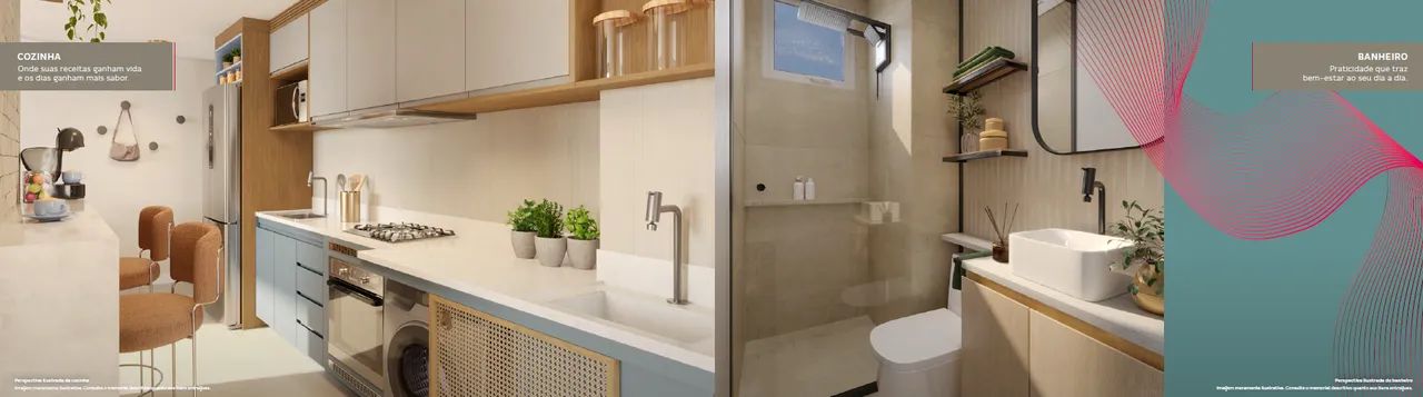Apartamento de 2 Quartos no Reserva dos Colibris - Lazer Completo de Clube e Elevador - Foto 4