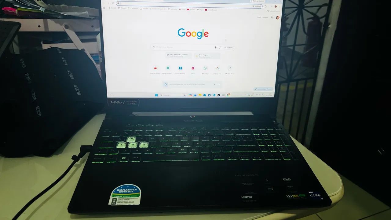 Notebook Asus TUF Gaming F15