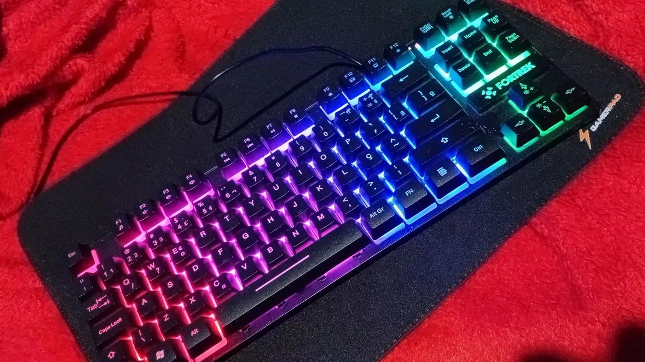 Teclado 80% e MousePad - Foto 4