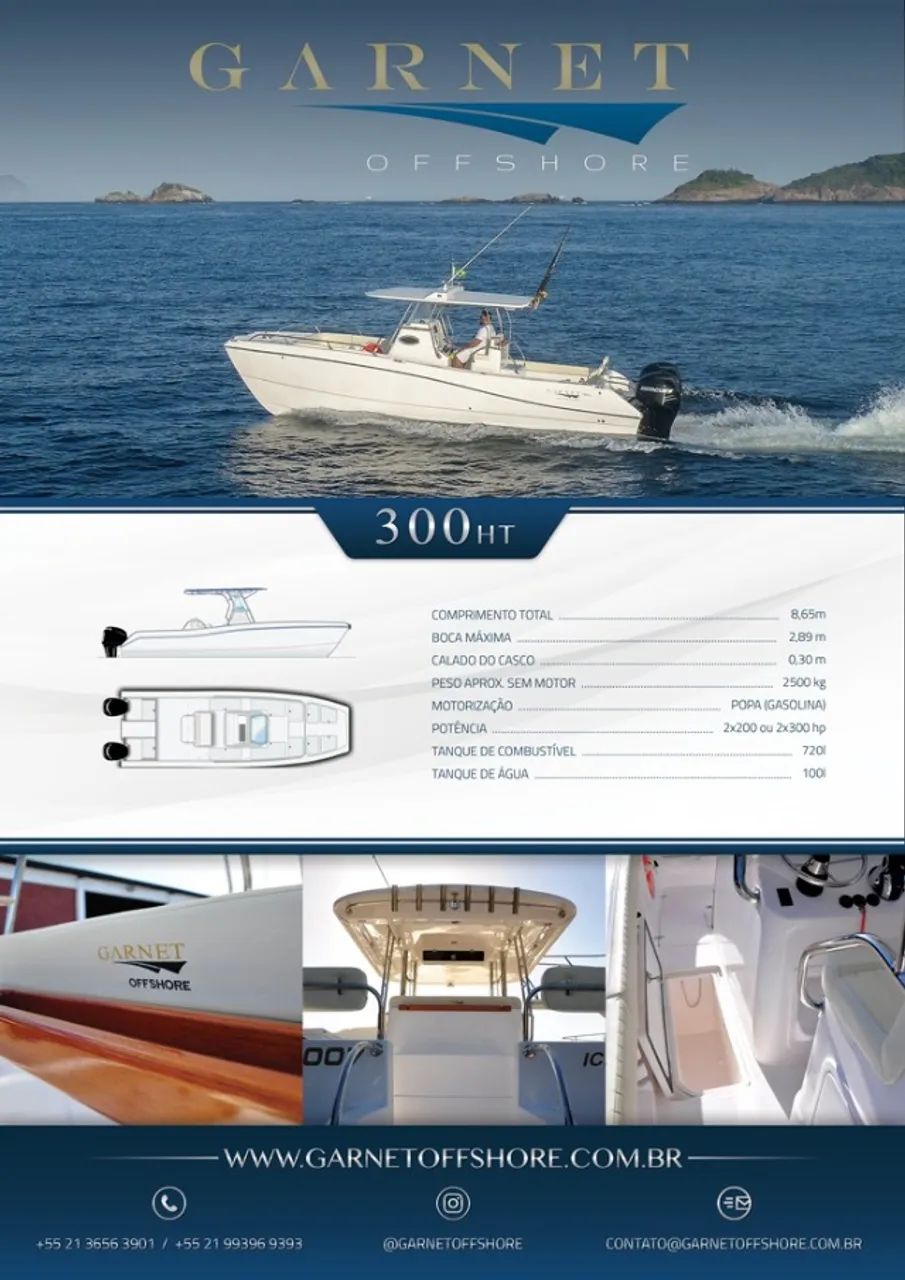 CATAMARÃ GARNET OFFSHORE 300HT 