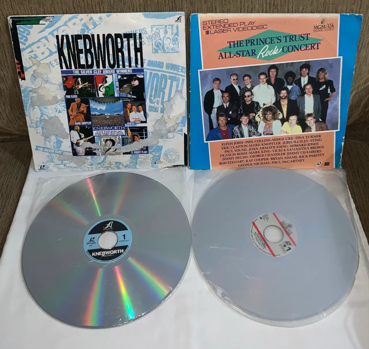 PRINCE'STRUST ROCK CONCERT 1987国内盤DVD+CD Laserdisc Knebworth 2 e The Prince?s Trust All Star Rock Concert
