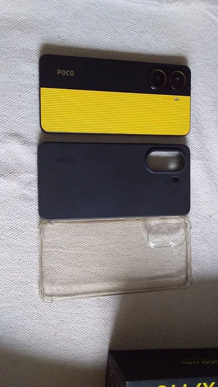 Vende -ser ou troco em outro, poco X7 pro 512 GB e 12+6 de ram - Foto 2