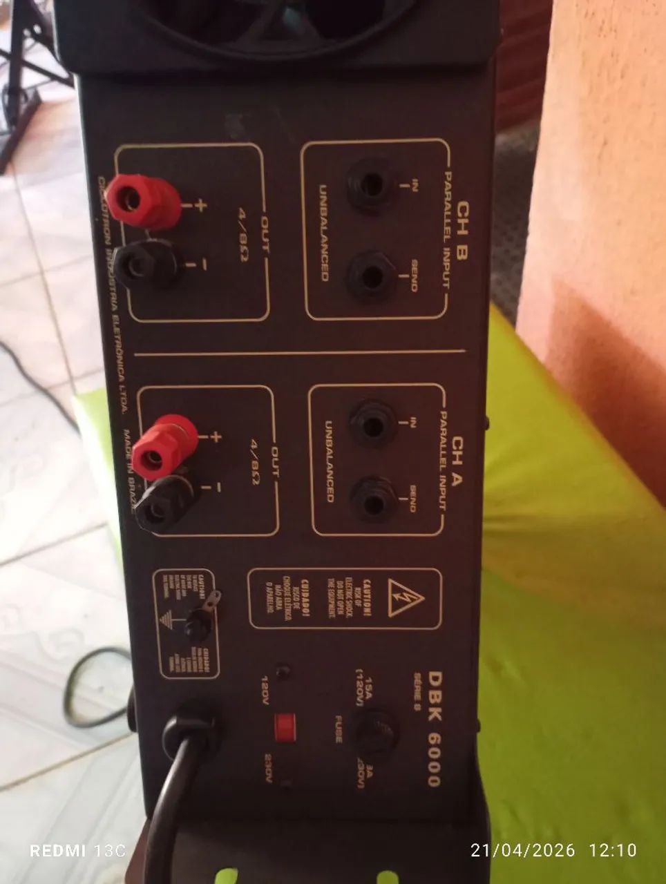 Potência Wattsom DBK 6000-900 RMS - Foto 5