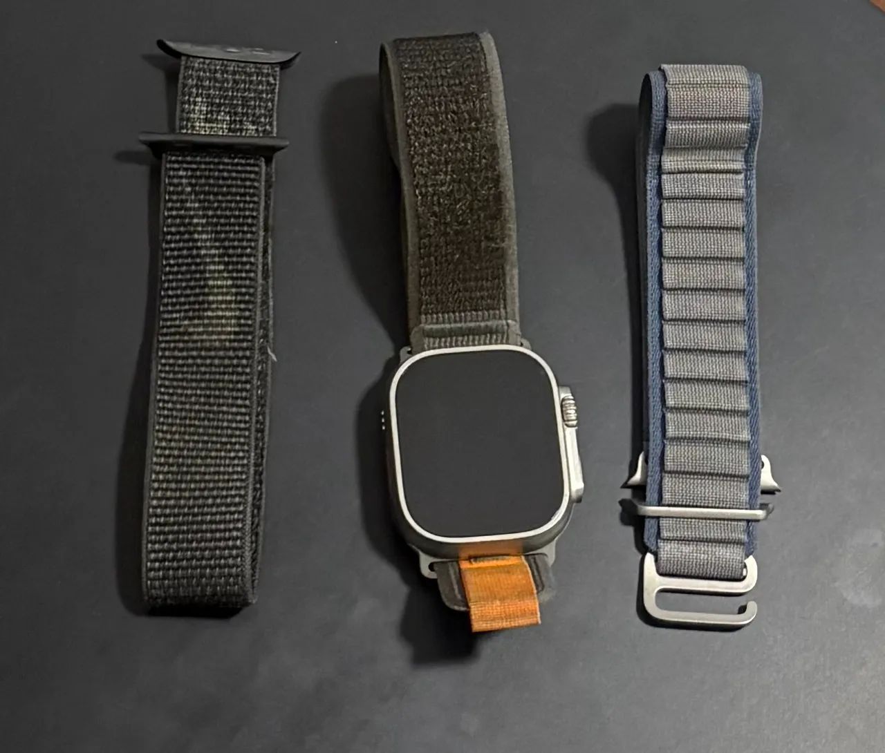 Vendo Apple Watch Ultra 2 Titânio - Foto 2