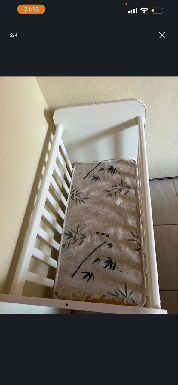 Mini berço  - Foto 2