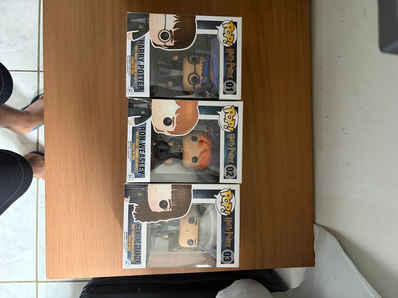 FUNKO POP Harry, Rony e Hermione 01/02/03 - Foto 2