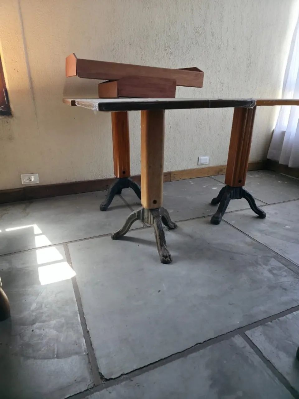 Conjunto de 8 mesas para restaurante e área externa - Foto 2