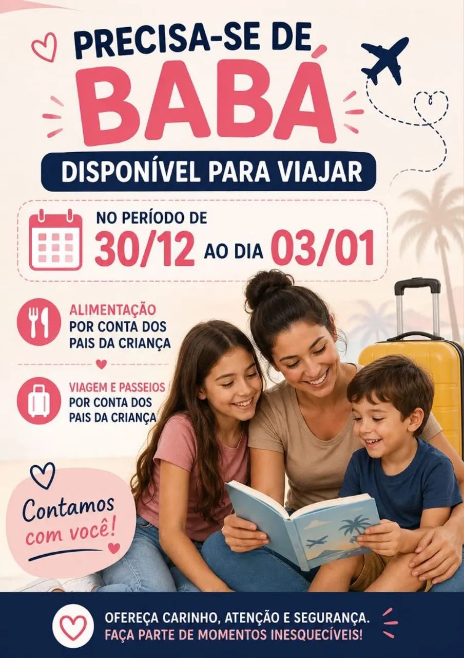 Precisa-se de babá para o ano novo