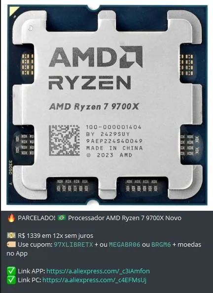 Processador AMD RYZEN 7 7700X - SÉRIE 7000 - Foto 4