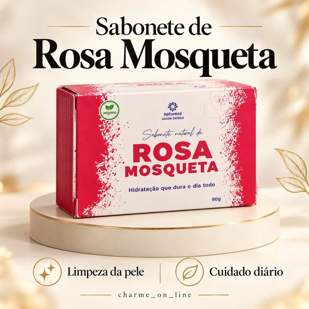 Sabonete de rosa mosqueta - Foto 3