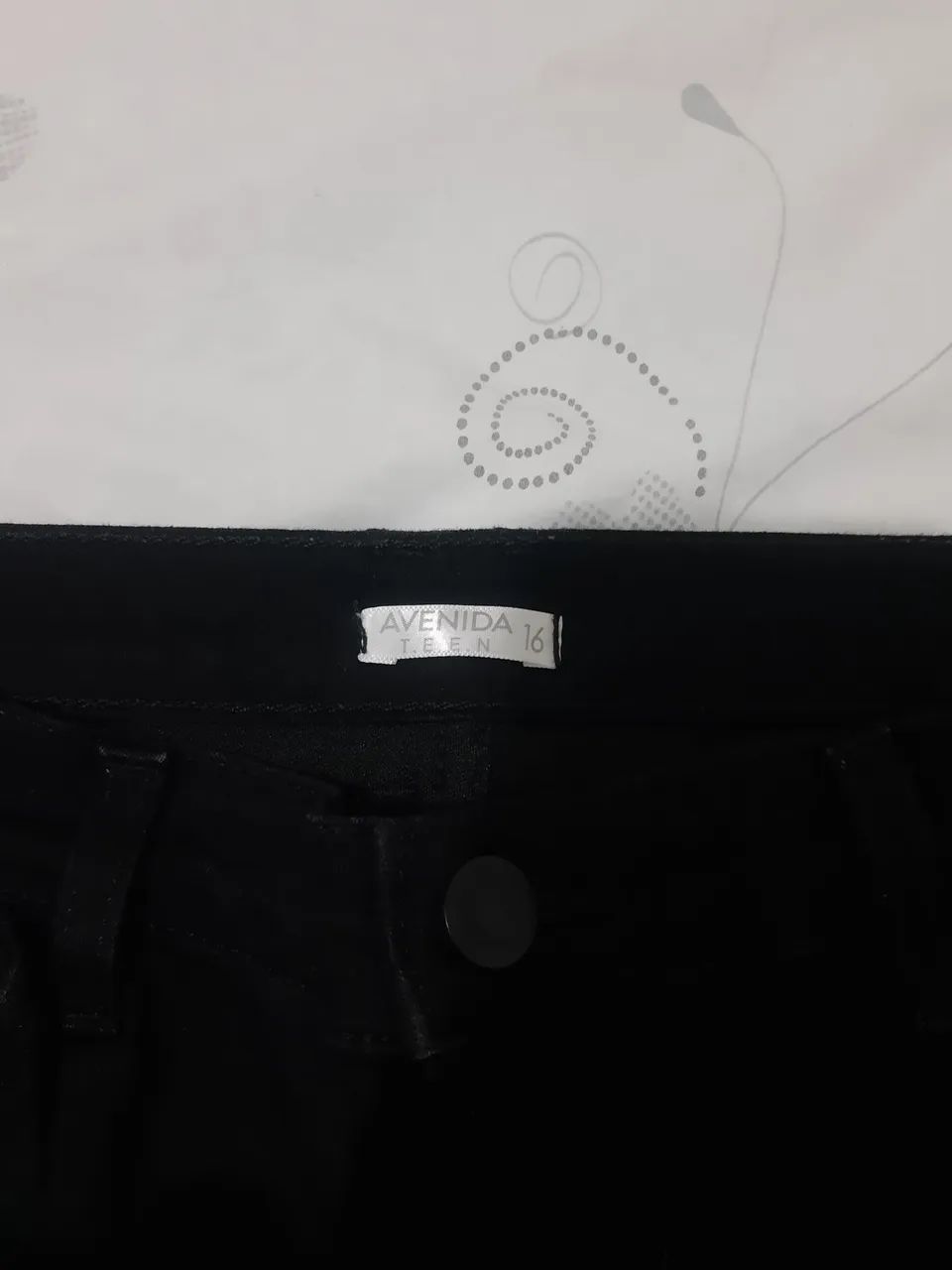 Bermuda Jeans Preta  - Foto 3