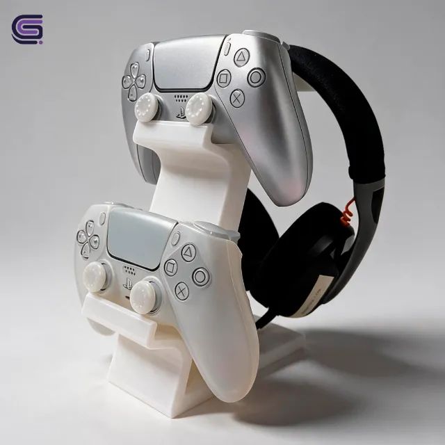 Suporte para 2 Controles e Headset - Foto 2