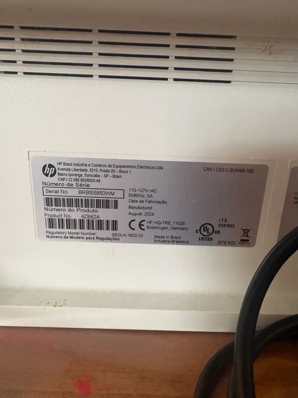 HP Laser MFP 135a (código 4ZB82A)  - Foto 2
