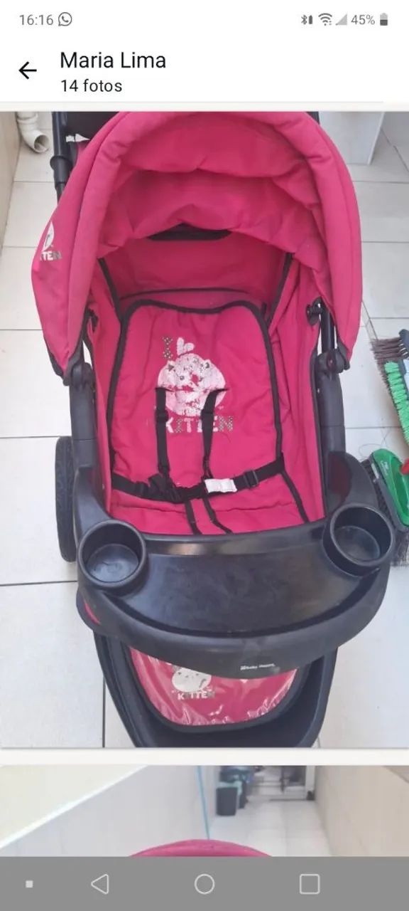 Carrinho de Bebê - Foto 3