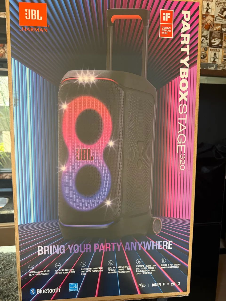 Jbl partybox 320 lacrada