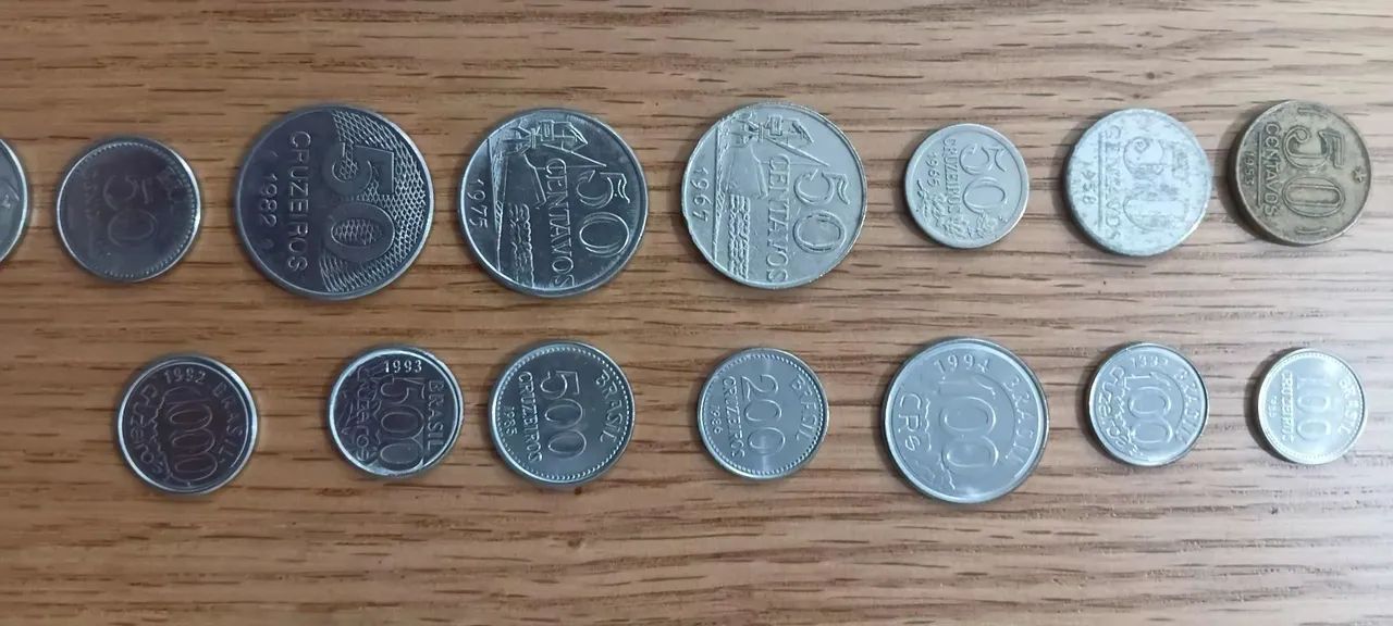 Moedas antigas - fora de circulação. - Foto 4