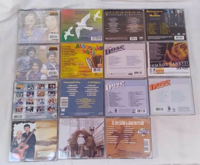 Lote 30 Cds Sertanejo Raiz Modas E Forro Originais Raridades Colecao Fechada - Foto 3