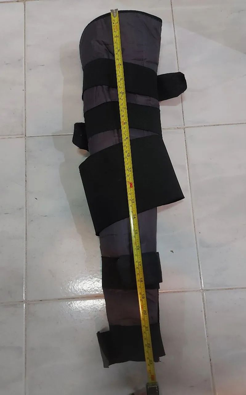 imobilizador de joelho tala extensor longa - Foto 2