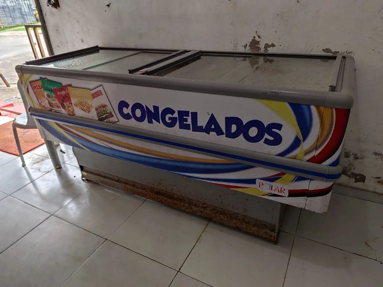 Freezer ilha 