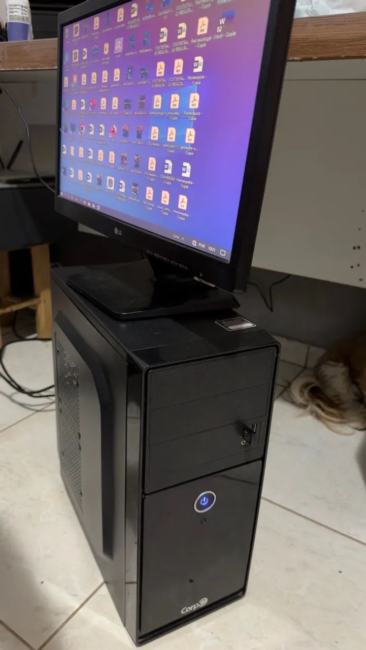 CPU e monitor