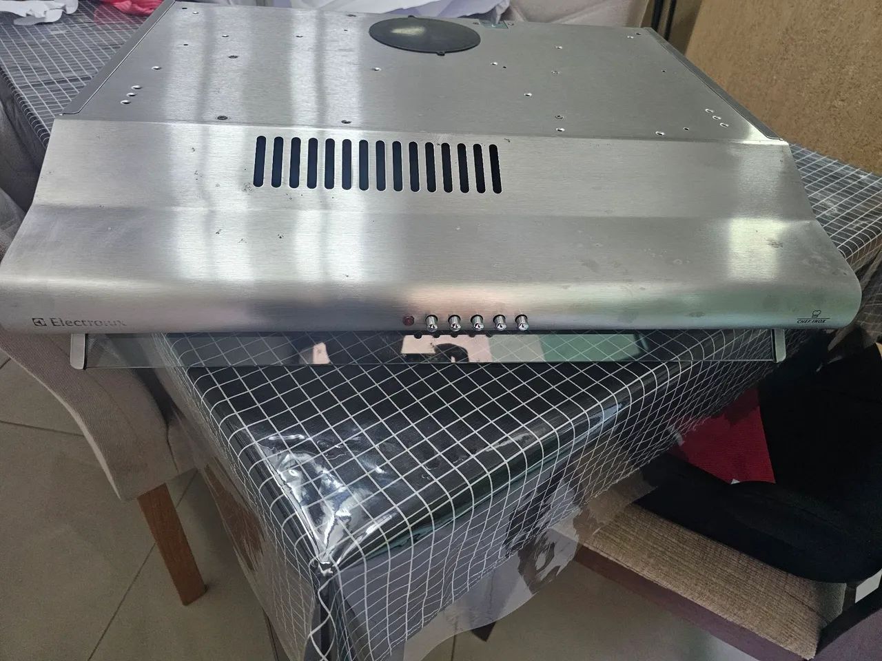 ELECTROLUX STAINLESS STEEL RANGE HOOD, 60 CM