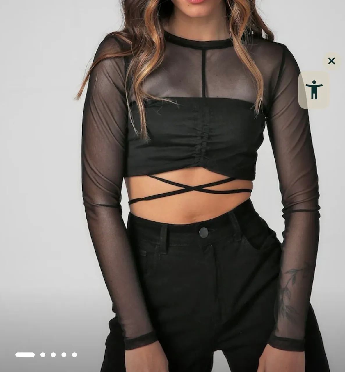 Cropped tule riachuello - Foto 4