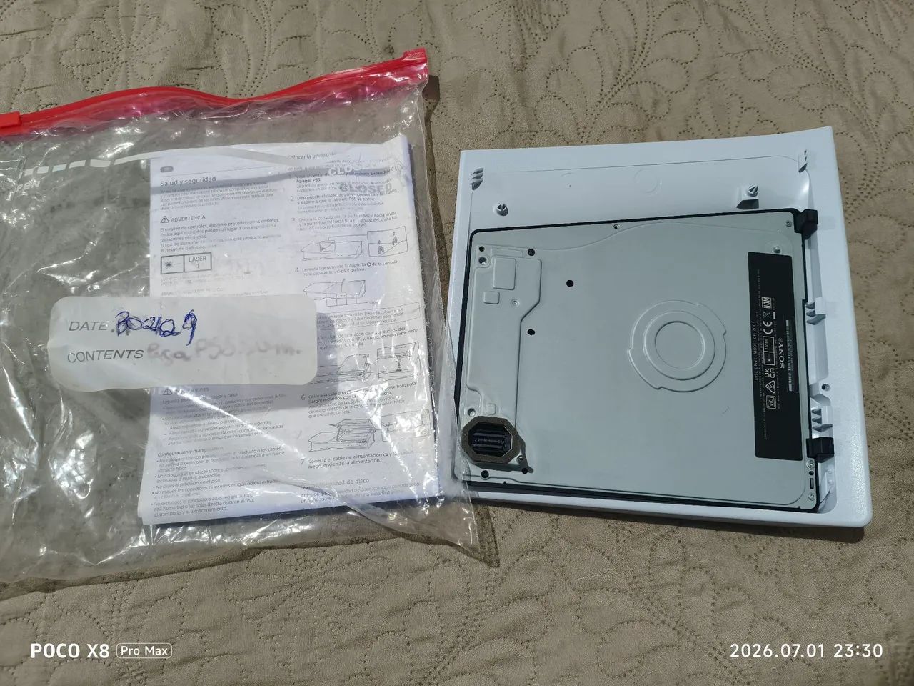Drive de disco ps5 slim  - Foto 2