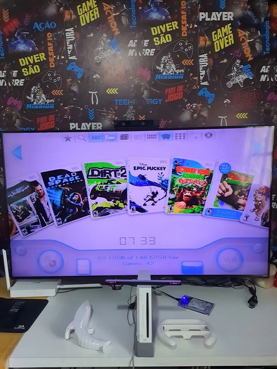 Nintendo wii completo(DES-BLO-QUE-ADO) - Foto 2