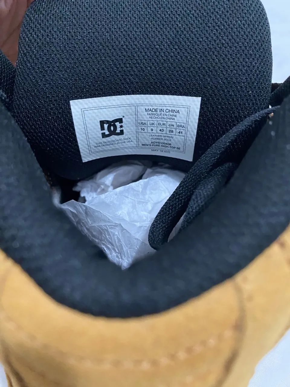 DC Pure high Top ORIGINAL (COMPRADO NO JAPÃO) n41 - Foto 4