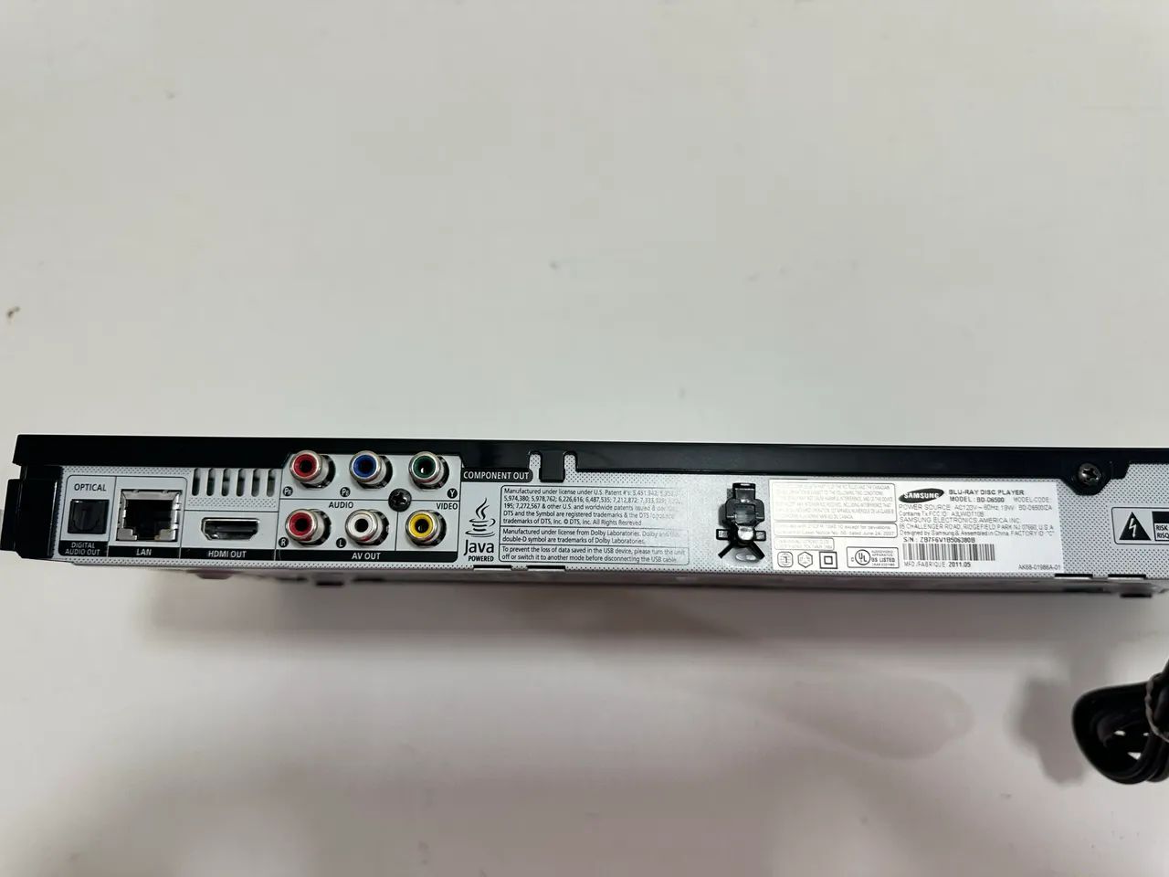 Blu-Ray Samsung BD-D6500 - Foto 3