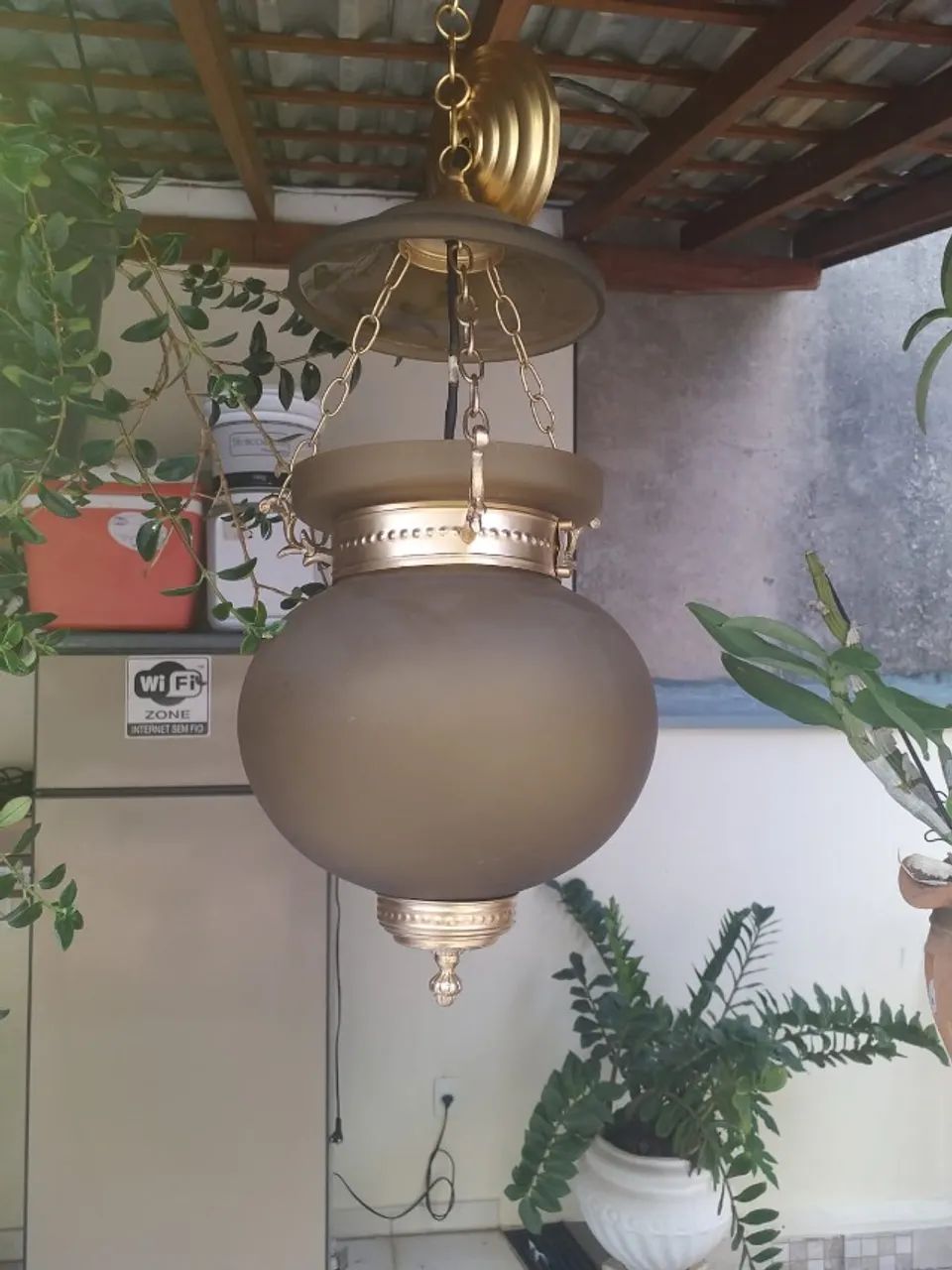 Luminária bola - Foto 3