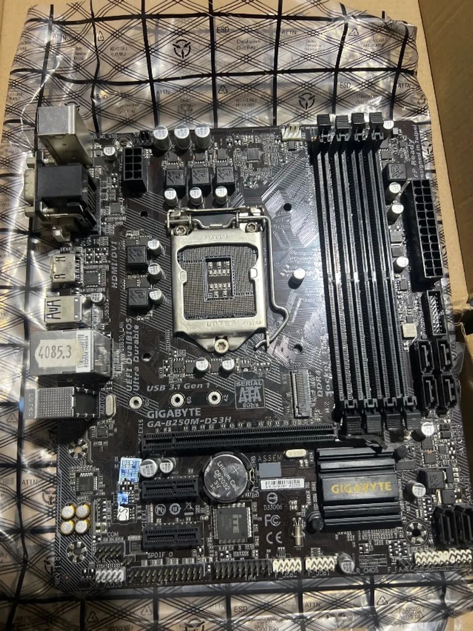 Placa mae B250M ds3h LGA 1151